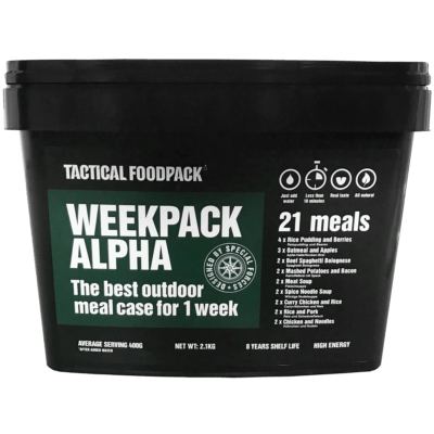 Weekpack Alpha tootepilt kast
