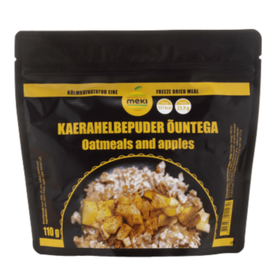 Kaerahelbepuder õuntega 110g