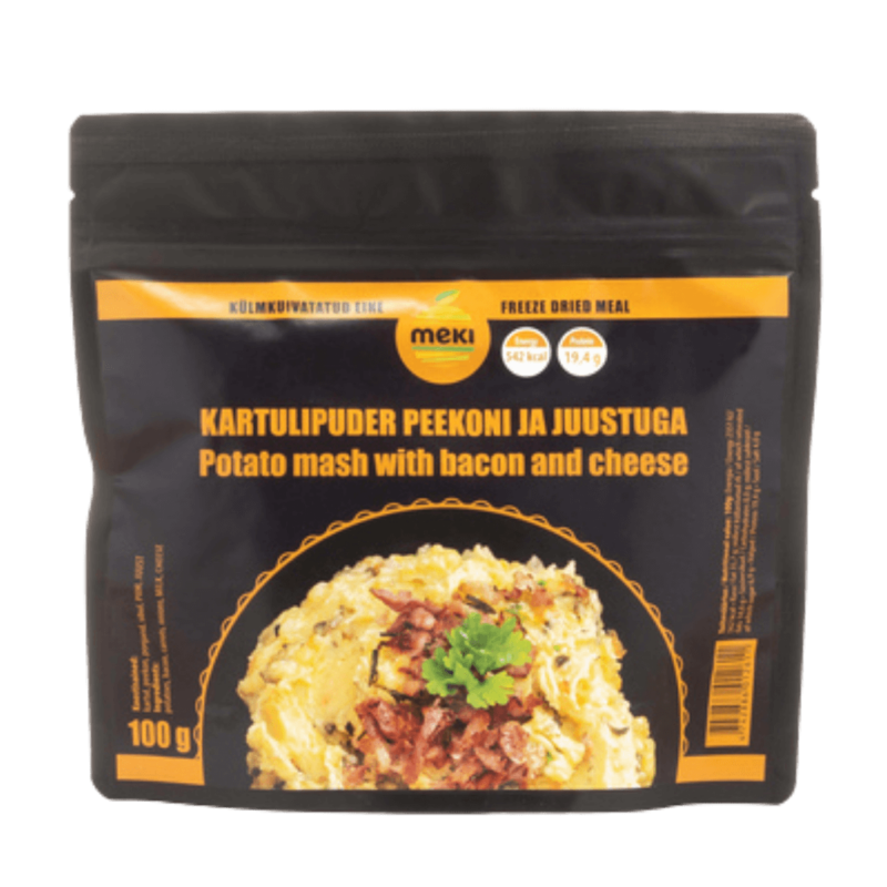 Kartulipuder peekoni ja juustuga 100g