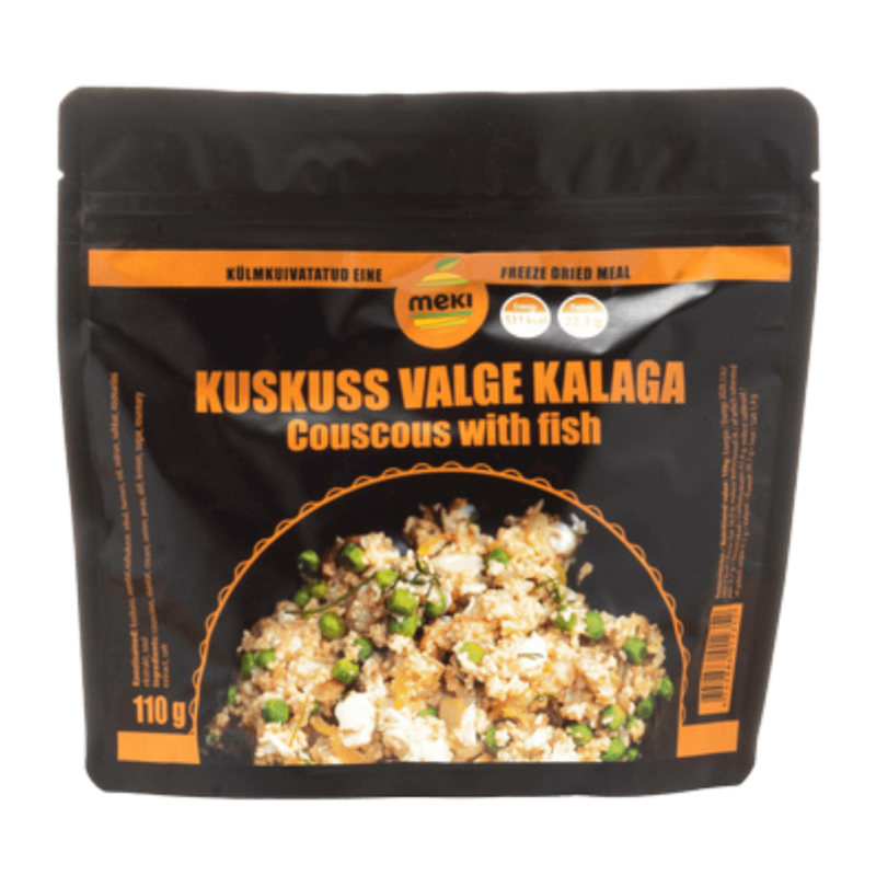 Kuskuss valge kalaga 110g