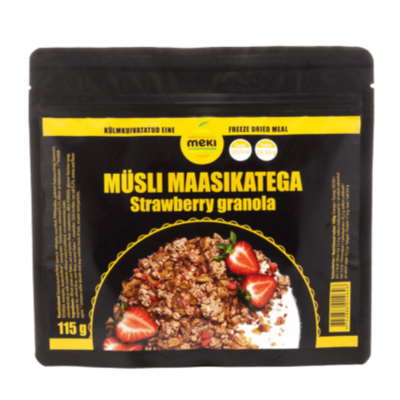 Müsli maasikatega 115g