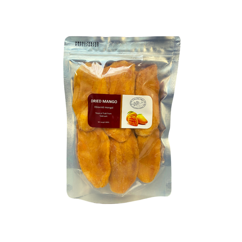 Kuivatatud mango 500g pakend