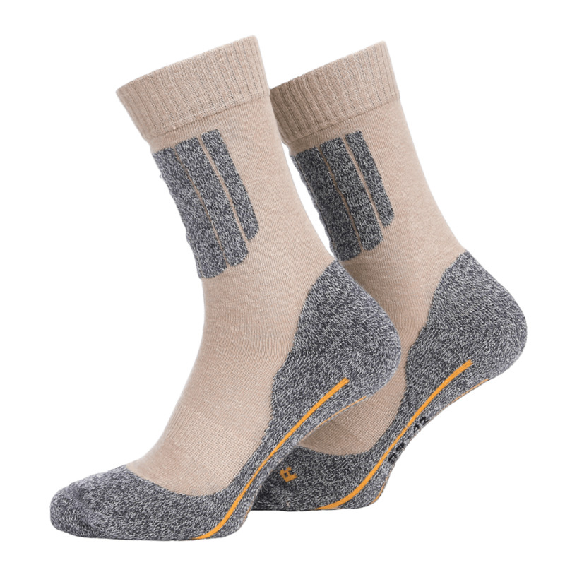 Tugevdatud tallaosaga pehmed sokid