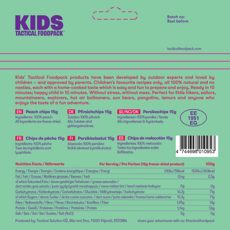 Kids kombopakk Forest magustoidu info