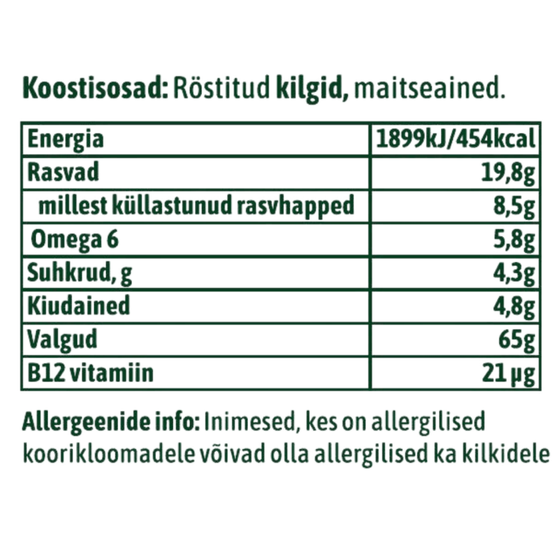Kilgisnäkk sinepine peekon 5