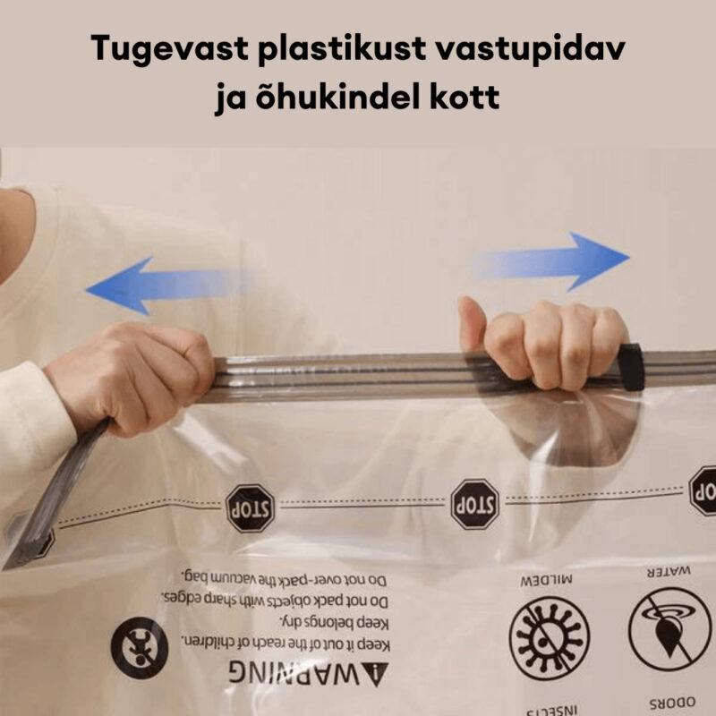 Vastupidav vaakumkott