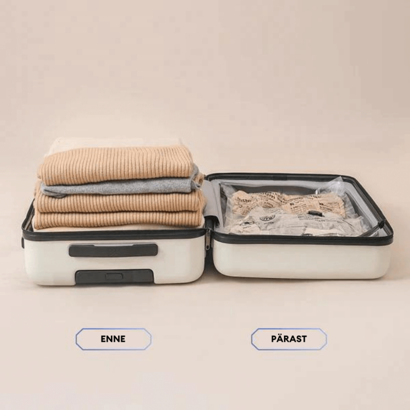 Vaakumkoti kasutamine reisil